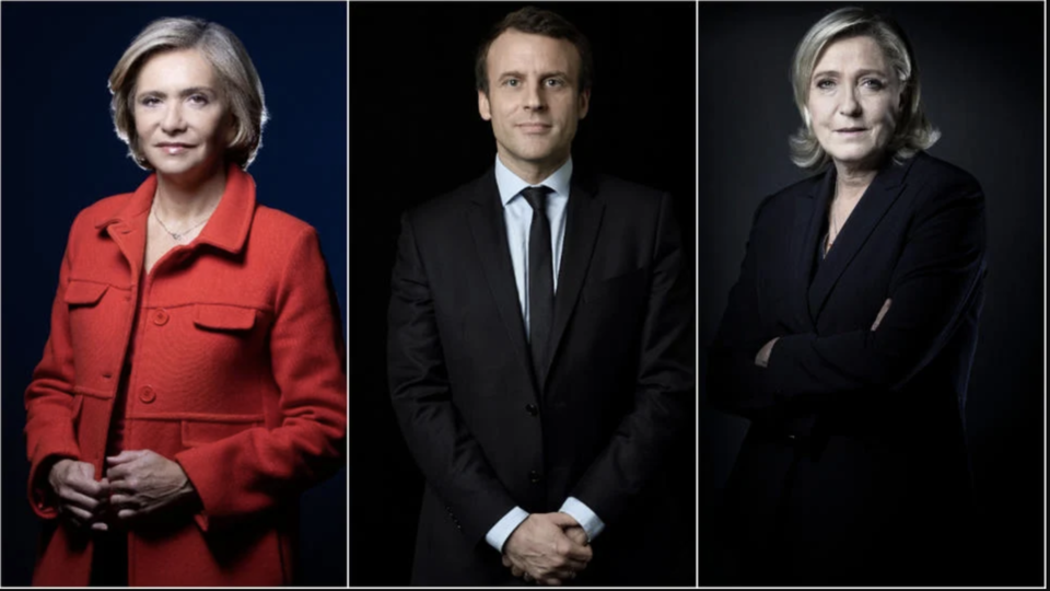 Présidentielle 2022 : Emmanuel Macron creuse l'écart avec Marine Le Pen et Valérie Pécresse