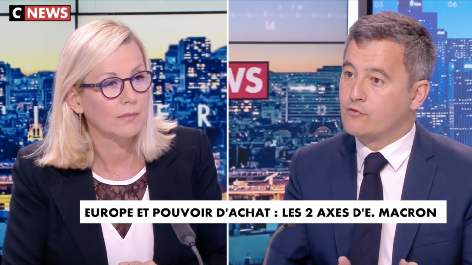 Gérald Darmanin : «Je suis fier d'avoir eu Emmanuel Macron lors des trois crises de ce quinquennat»