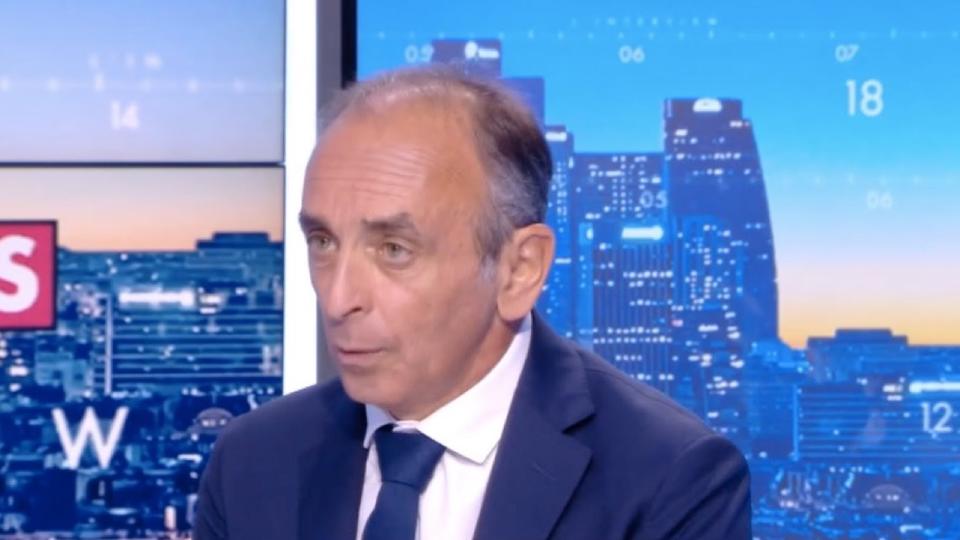 Eric Zemmour : «Emmanuel Macron court après Jean-Luc Mélenchon»