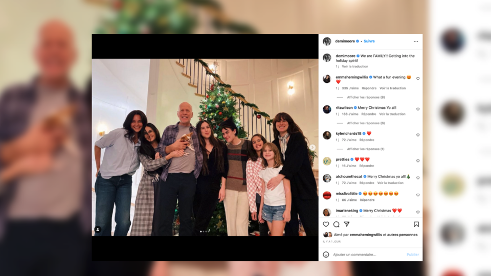 Bruce Willis : Demi Moore partage des photos de l'acteur malade entouré de sa famille