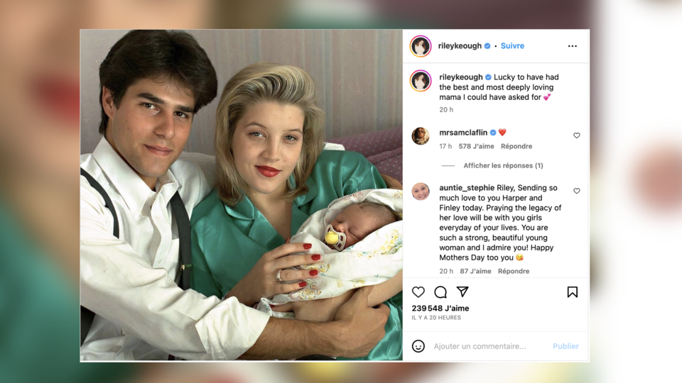 Lisa Marie Presley : sa fille Riley Keough lui rend un hommage émouvant pour la fête des mères