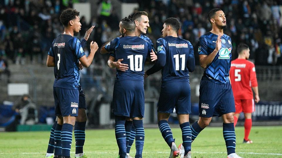 Chauvigny-OM (0-3) : sérieux, les Marseillais se qualifient pour les huitièmes de finale de la Coupe de France