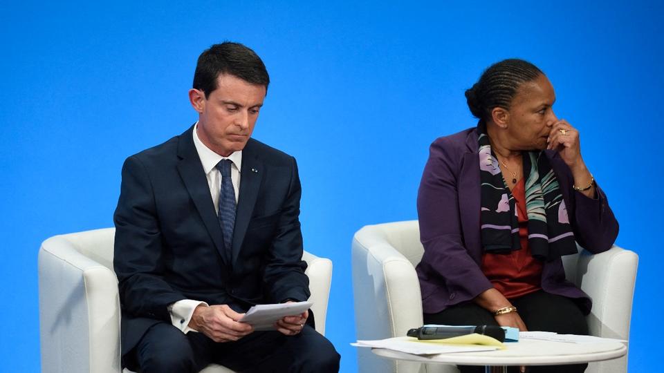 Avec Christiane Taubira, «la gauche désespérée fait le choix de la gauche désespérante», estime Manuel Valls