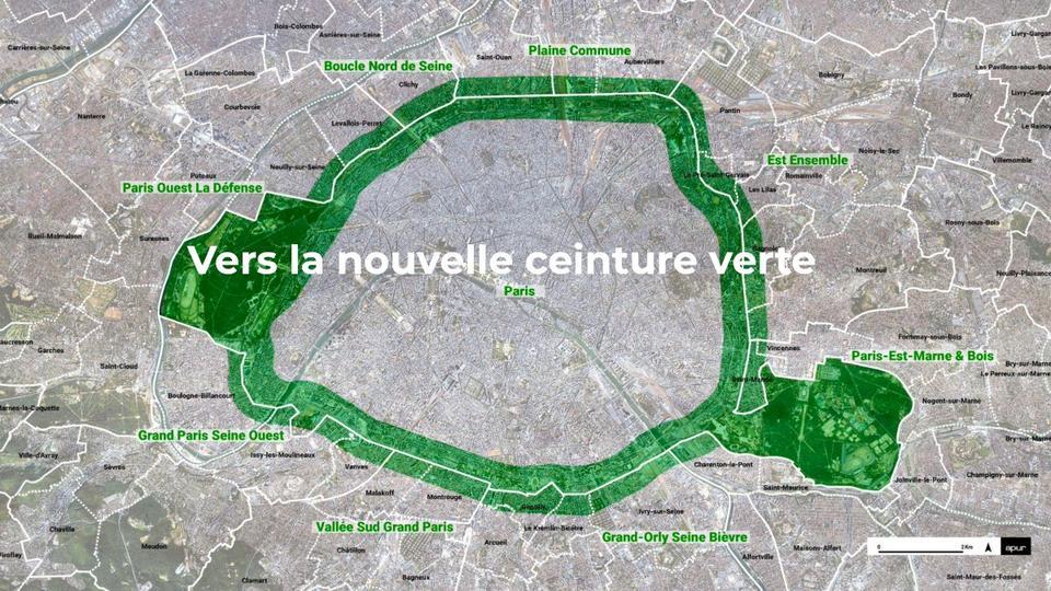 Paris : Anne Hidalgo veut faire du périphérique «la nouvelle ceinture verte»