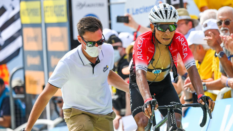 Cyclisme : disqualifié du Tour de France, Nairo Quintana se retire de la Vuelta