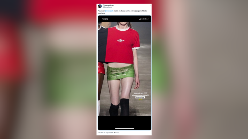 Minijupe avec le drapeau saoudien : ciblée par les critiques, une créatrice de mode s'excuse