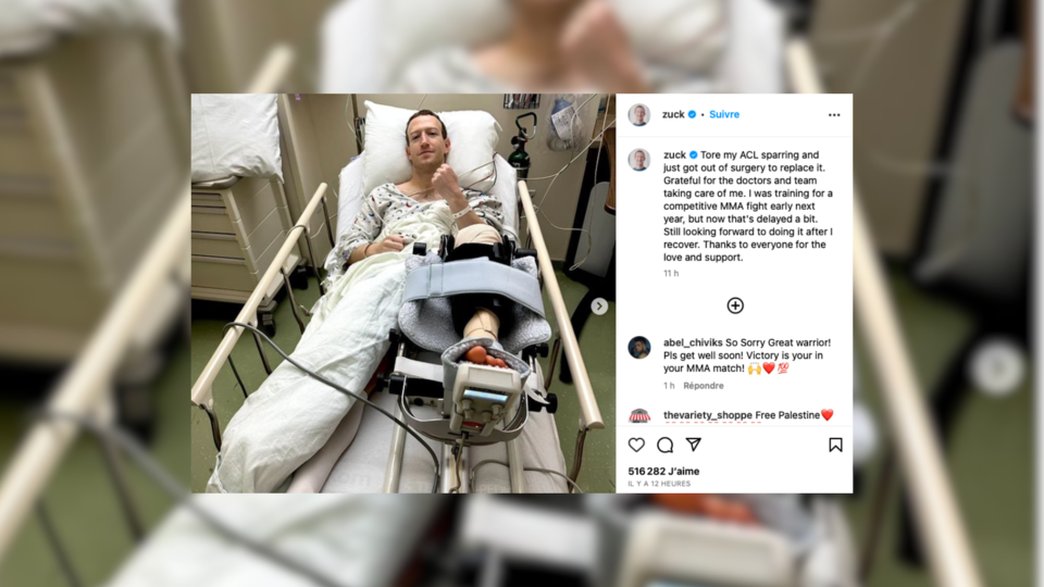 Mark Zuckerberg : blessé au genou pendant un entraînement de MMA, le PDG de Meta a été opéré