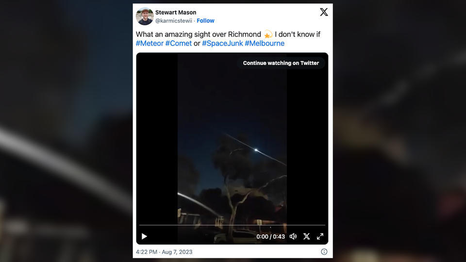 Australie : quelle est cette étrange boule de feu qui a illuminé le ciel de Melbourne en pleine nuit ?