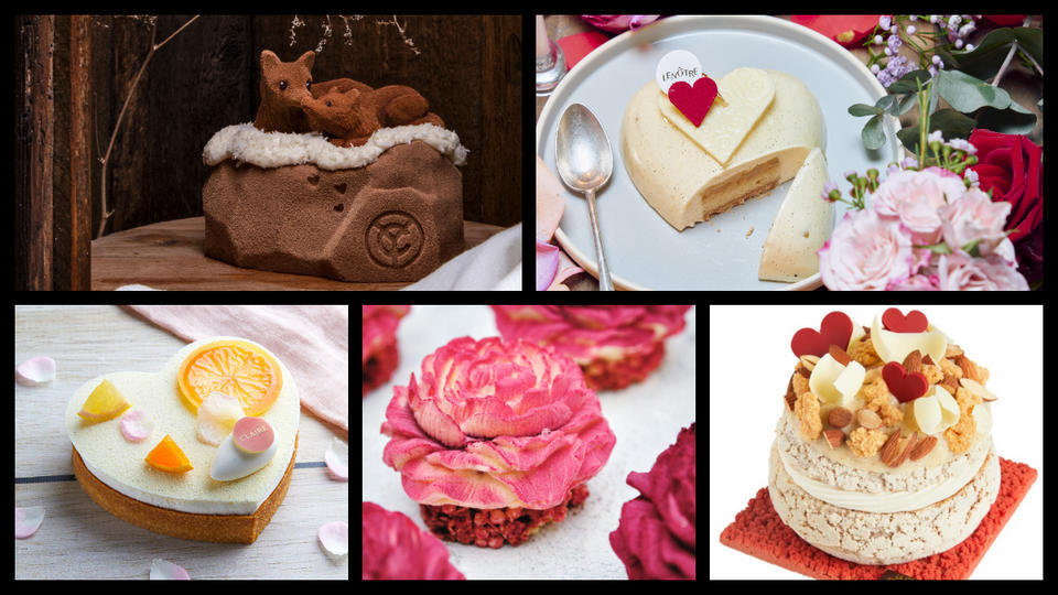 Saint-Valentin 2023 : les 5 plus belles pâtisseries à offrir