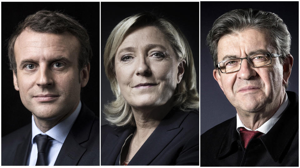 Présidentielle 2022 : Emmanuel Macron et Marine Le Pen en tête, Jean-Luc Mélenchon en troisième position