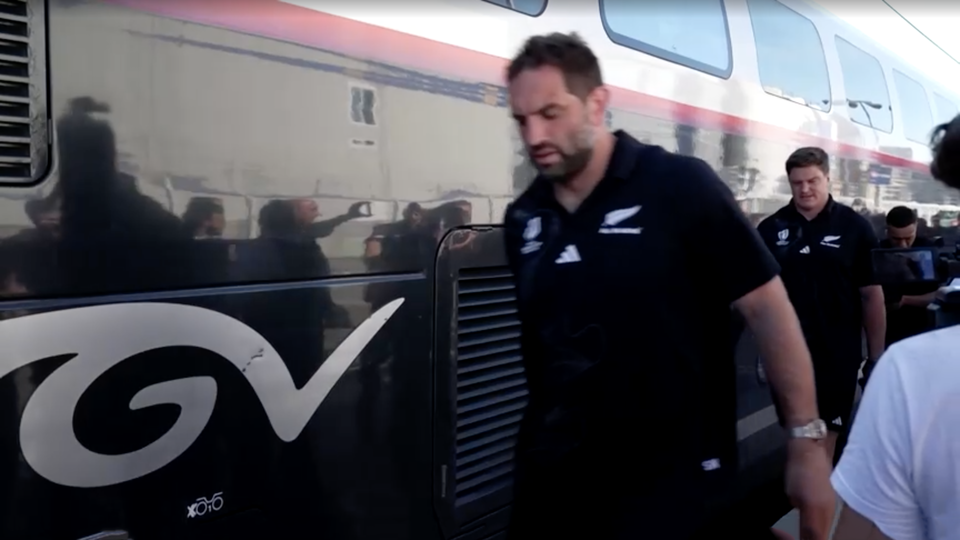 Coupe du monde de rugby 2023 : les All Blacks ont débarqué en train à Paris