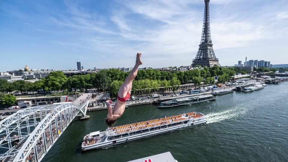 Paris : Gary Hunt «vise la victoire» ce samedi pour le Red Bull Cliff Diving