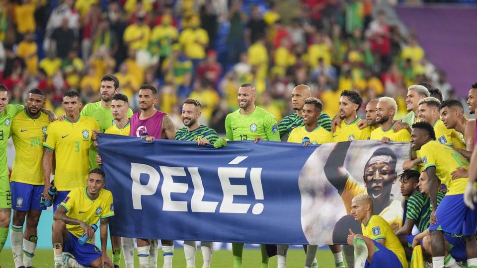 Coupe du monde 2022 : l'hommage des Brésiliens à Pelé après leur victoire contre la Corée du Sud
