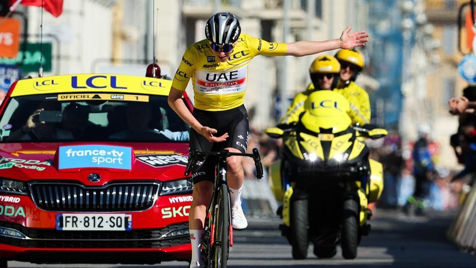 Cyclisme : Tadej Pogacar remporte le Paris-Nice 2023
