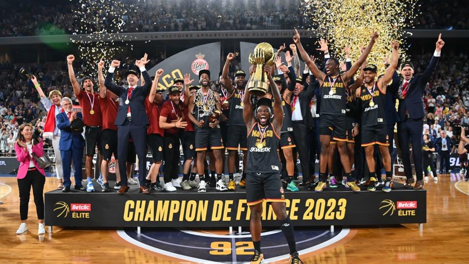 Basket : Monaco sacré champion de France après sa victoire contre les Mets de Victor Wembanyama