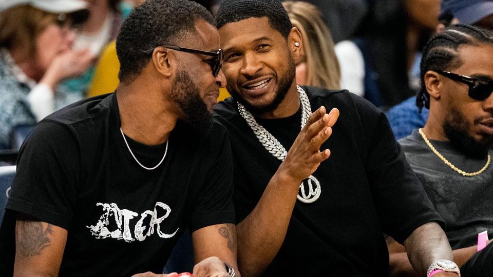 La NBA s'amuse de l'incroyable ressemblance entre Usher et le père de Ja Morant