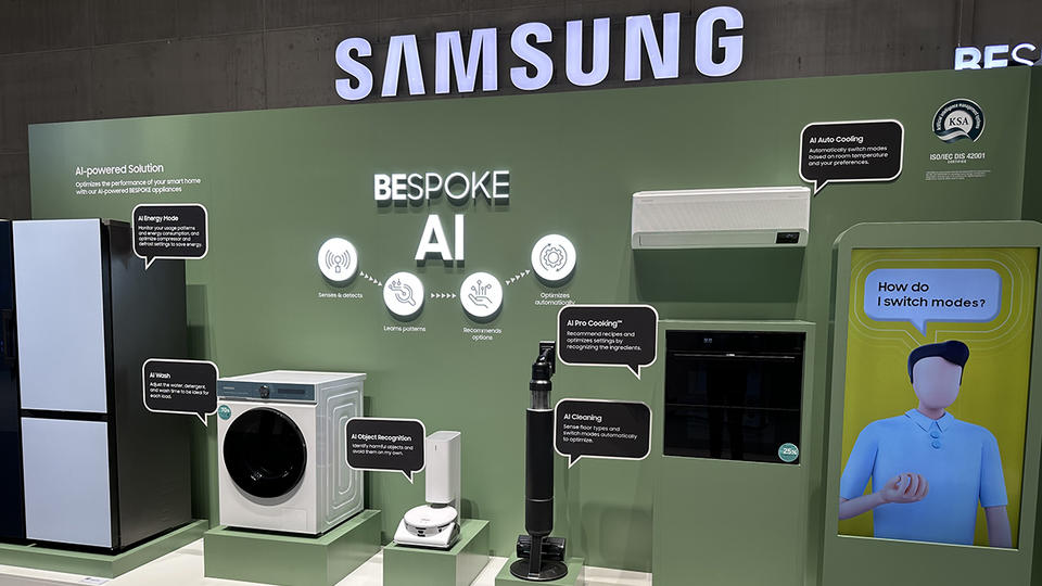 IFA 2023 : Samsung ajoute de l'IA jusque dans ses aspirateurs