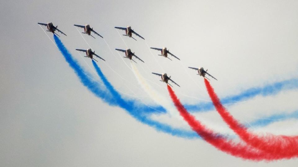 La Patrouille de France fête ses 70 ans devant des milliers de fans
