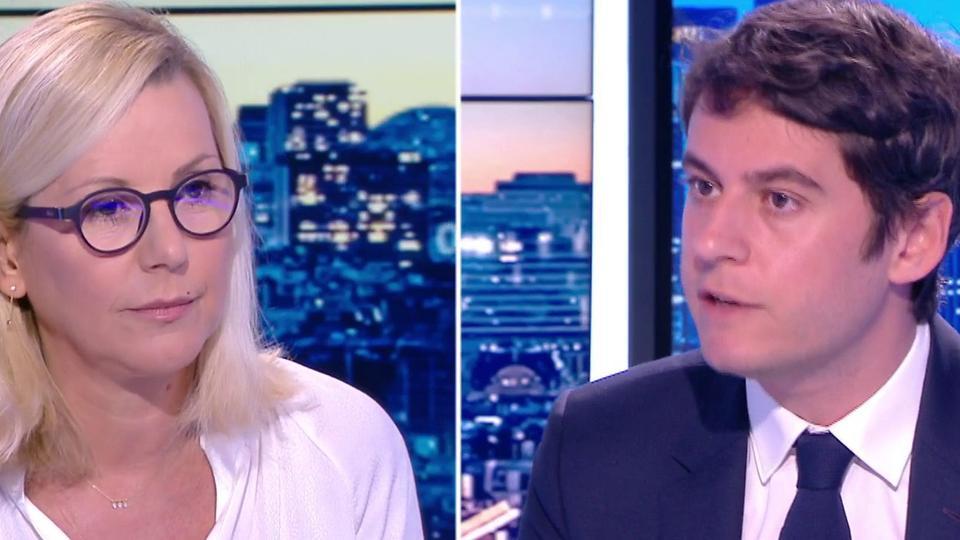 Gabriel Attal : «Marine Le Pen considère que la priorité pour nos policiers, c'est d'aller pourchasser des femmes qui portent le voile»