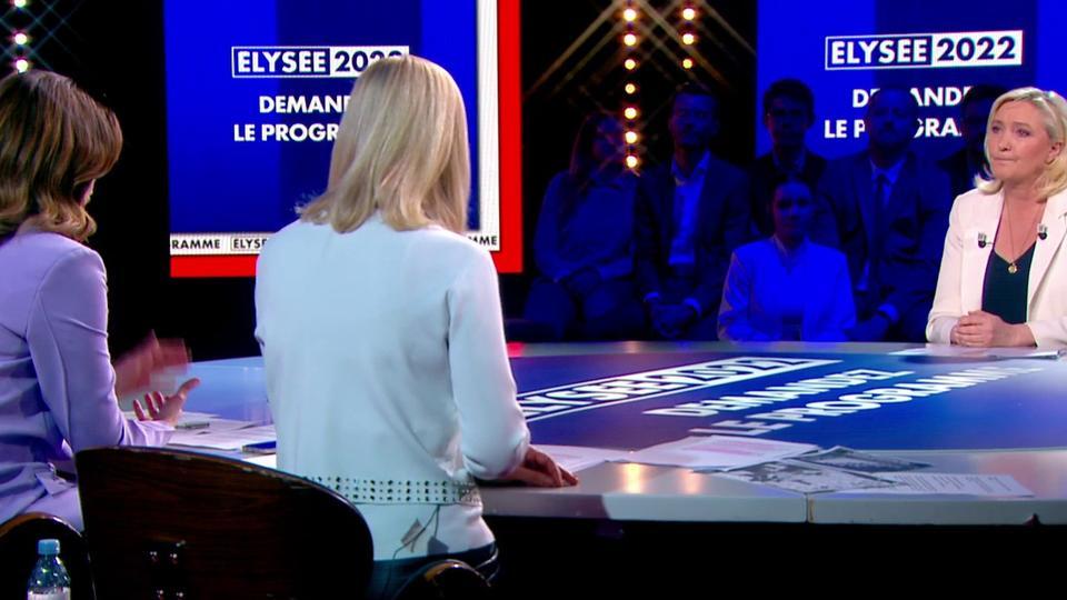Marine Le Pen sur le spectre d'une attaque aux armes chimiques de la Russie : «je reste prudente avec les renseignements fournis par les Etats-Unis»
