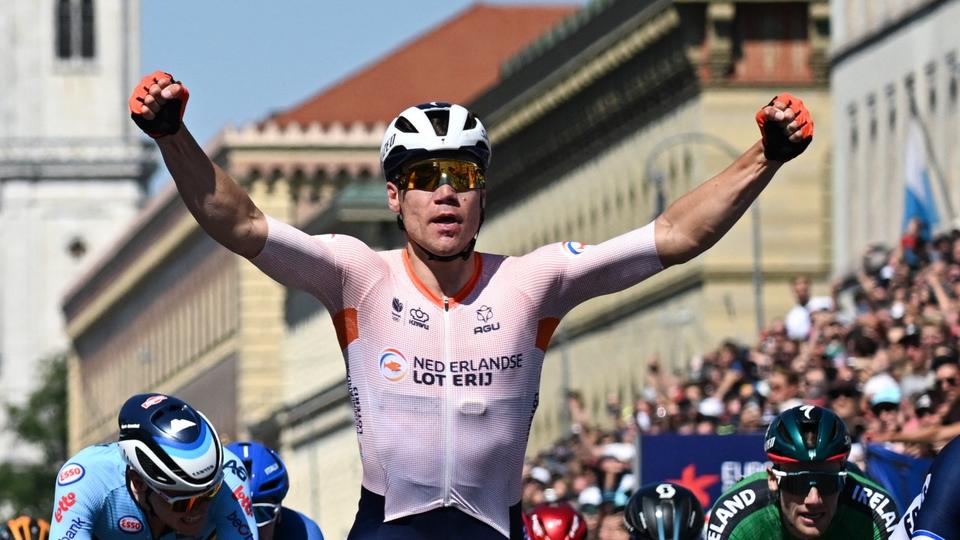 Cyclisme : le Néerlandais Fabio Jakobsen champion d'Europe sur route, le Français Arnaud Démare deuxième