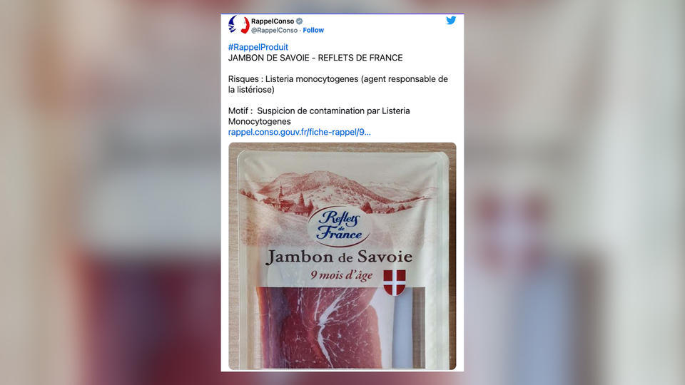 Rappel de produit : ce jambon de Savoie vendu par Carrefour expose à un risque de listeria