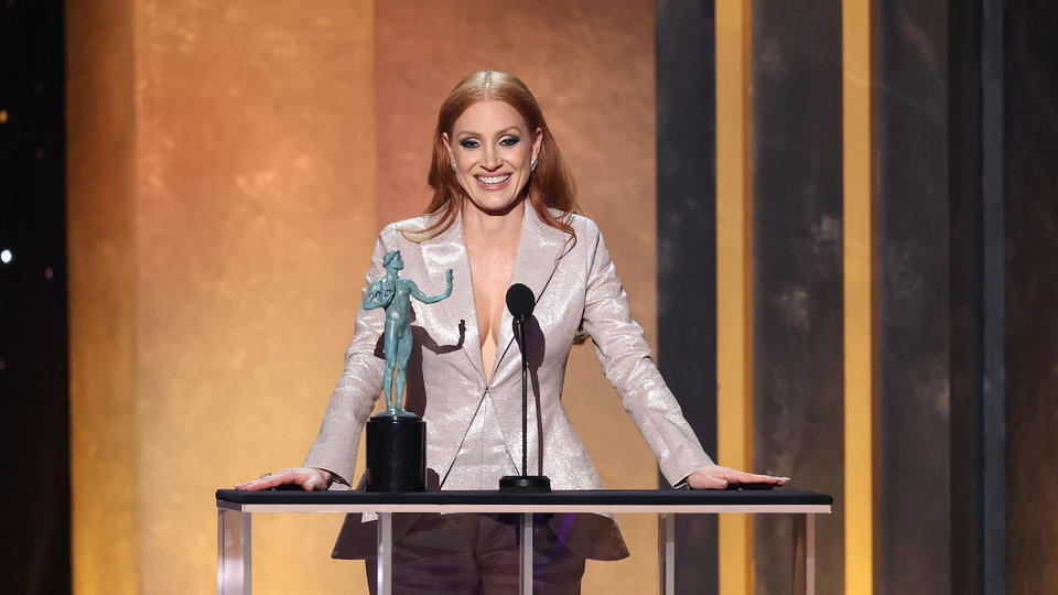 SAG Awards : Jessica Chastain, Michael Keaton, Squid Game, Coda... Découvrez le palmarès de la 28e édition