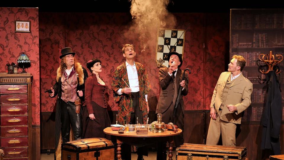 «Le secret de Sherlock Holmes» : une comédie policière réjouissante sur scène