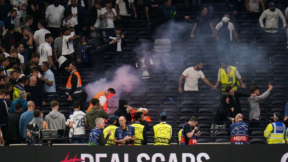 Ligue des champions : des incidents entre supporters lors de Tottenham-OM