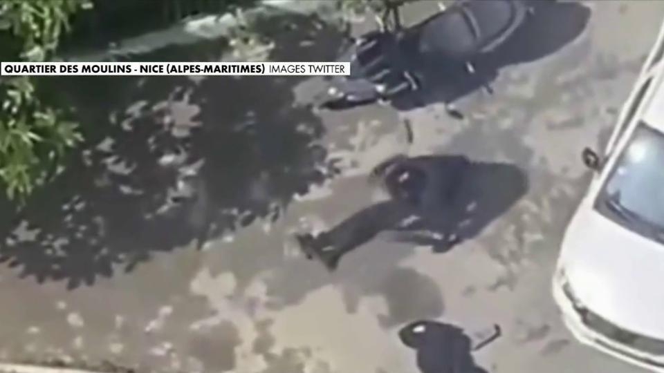 Nice : un homme cagoulé touché au ventre après des coups de feu aux Moulins (vidéo)