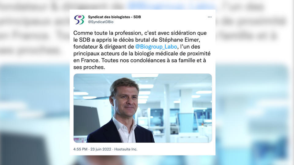 Stéphane Eimer, PDG des laboratoires Biogroup, retrouvé mort à Paris
