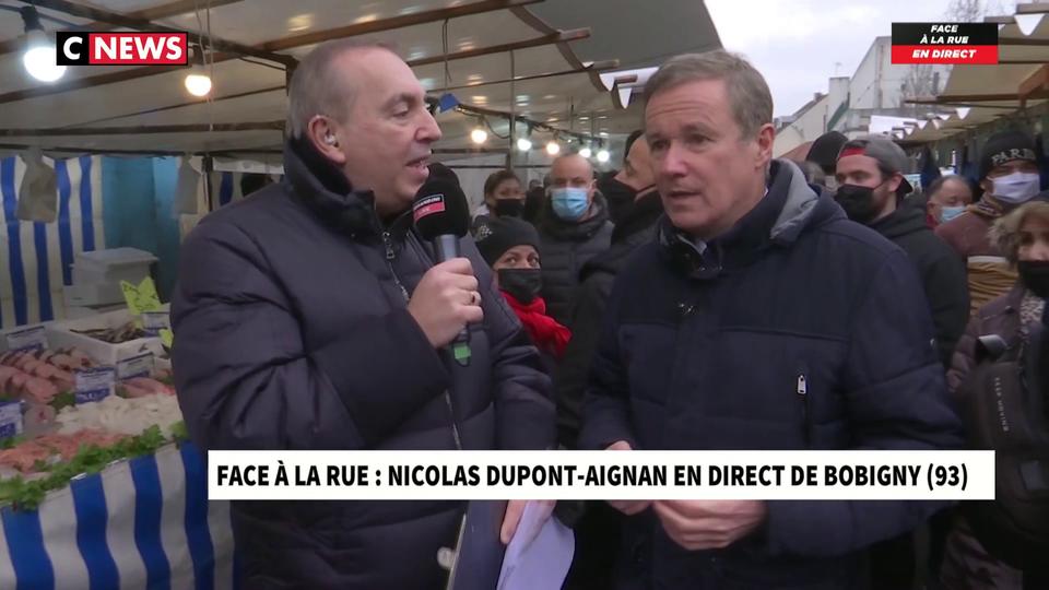 Nicolas Dupont-Aignan : «avec moi les préfets auraient instruction de déloger les squatteurs»