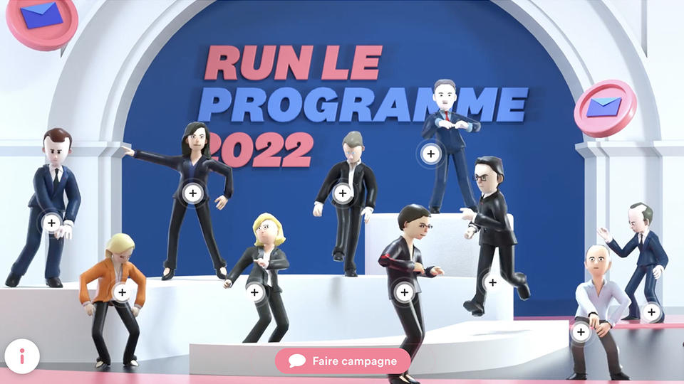 Présidentielle 2022 : un nouveau jeu vidéo fait découvrir le programme des candidats