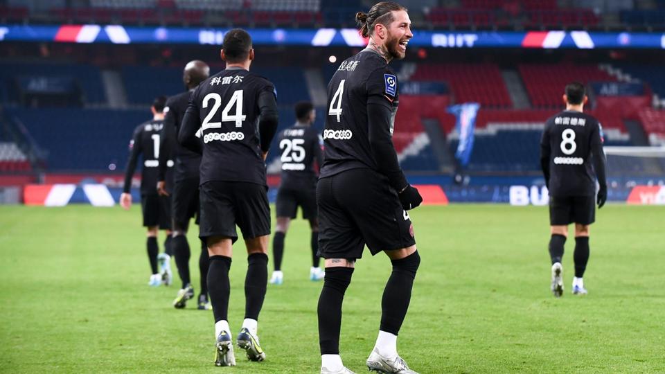 PSG-Reims (4-0) : le festival parisien avec le premier but de Sergio Ramos