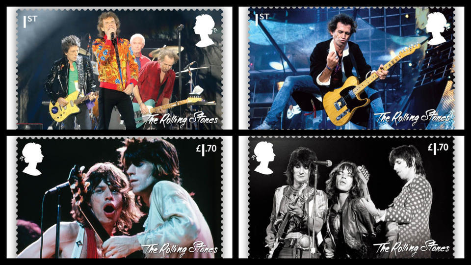 Rolling Stones : des timbres inédits à l'effigie du groupe bientôt mis en vente