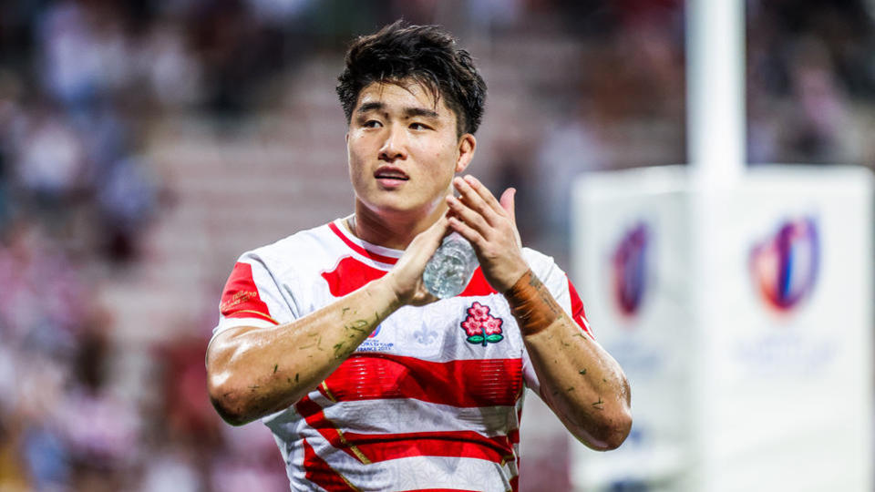 Coupe du monde de rugby : pourquoi le Japon porte-t-il une fleur de lys sur son maillot ?