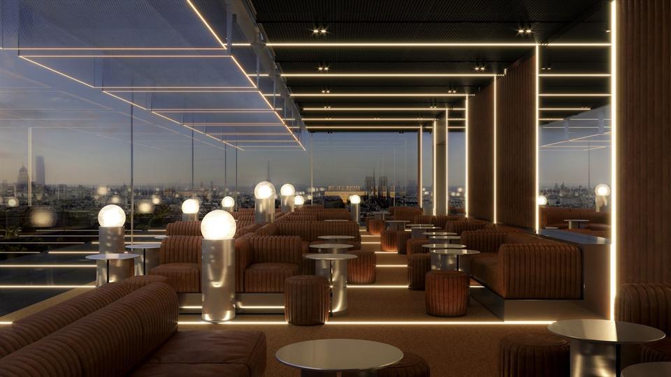 Paris : ce nouvel hôtel dispose d'une vue imprenable sur toute la capitale à 360°