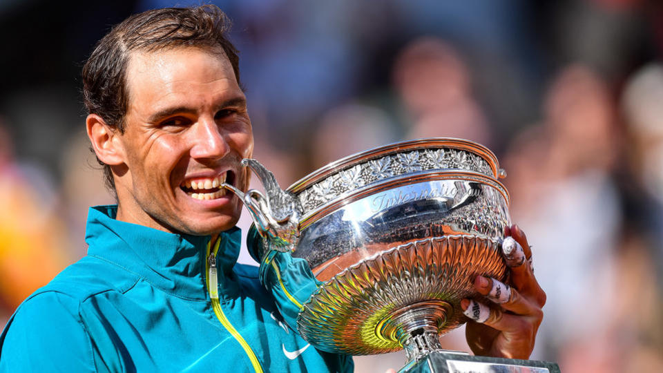 Tennis : Les 22 sacres de Rafael Nadal en Grand Chelem