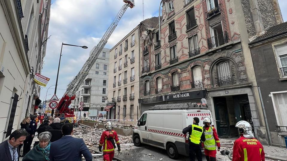 Aubervilliers : au moins 22 blessés dans l'explosion d'un immeuble dont 3 graves