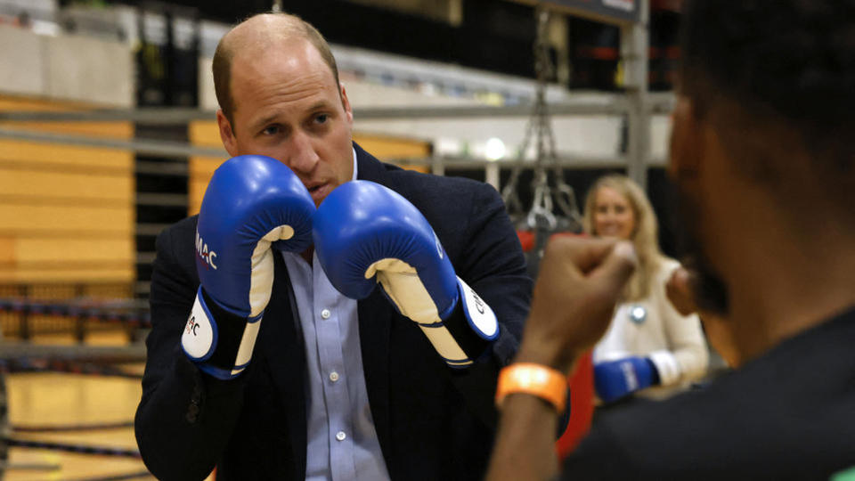 Prince William : l'héritier du trône se met à la boxe