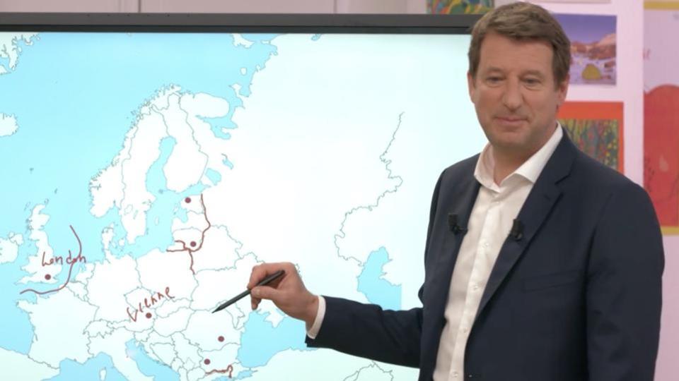 «Au tableau» : quand Yannick Jadot peine à placer les pays baltes sur une carte (vidéo)