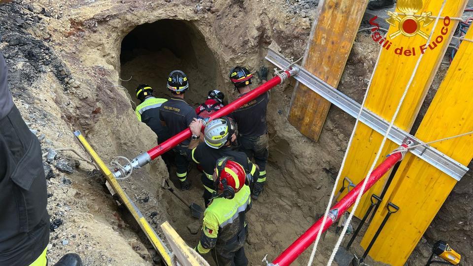 Rome : un voleur présumé enseveli dans le tunnel qu'il a creusé
