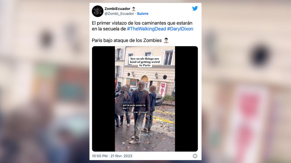 Paris : pourquoi des «zombies» ont-ils été aperçus dans les rues de la capitale ?