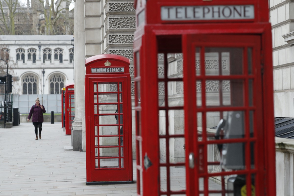 UK: thousands of red phone boxes were finally saved