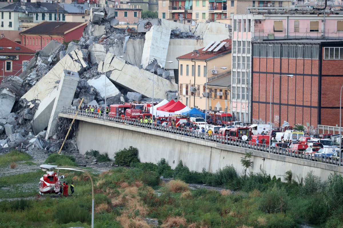 Italia: quattro anni dopo il crollo del ponte Morandi a Genova, si aprono i processi