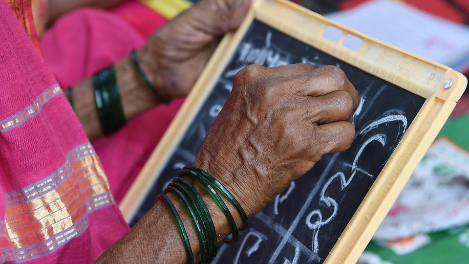 This Indian made his dream come true at the age of 104 by learning to read and write