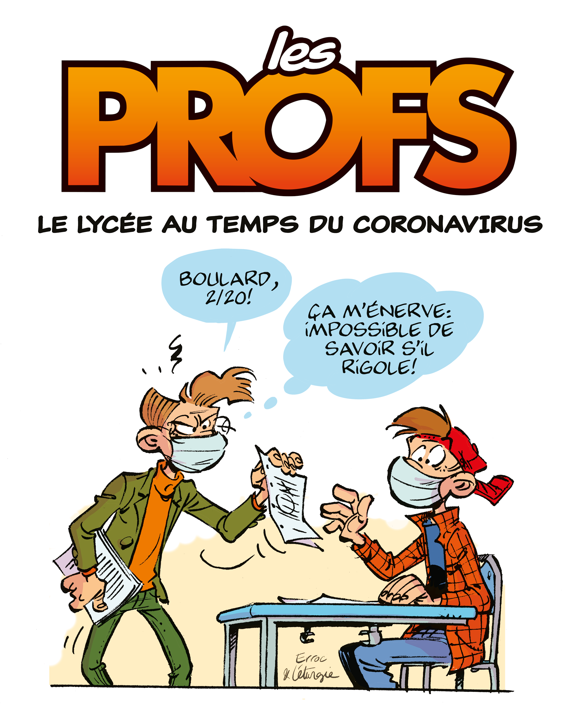BD «Les Profs» : les auteurs offrent un dessin exclusif pour CNEWS