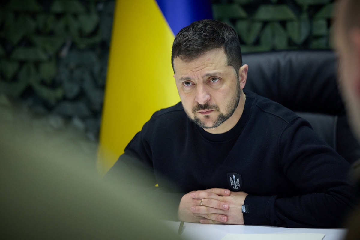 Wojna na Ukrainie: Prezydent Wołodymyr Zełenski w Polsce w środę