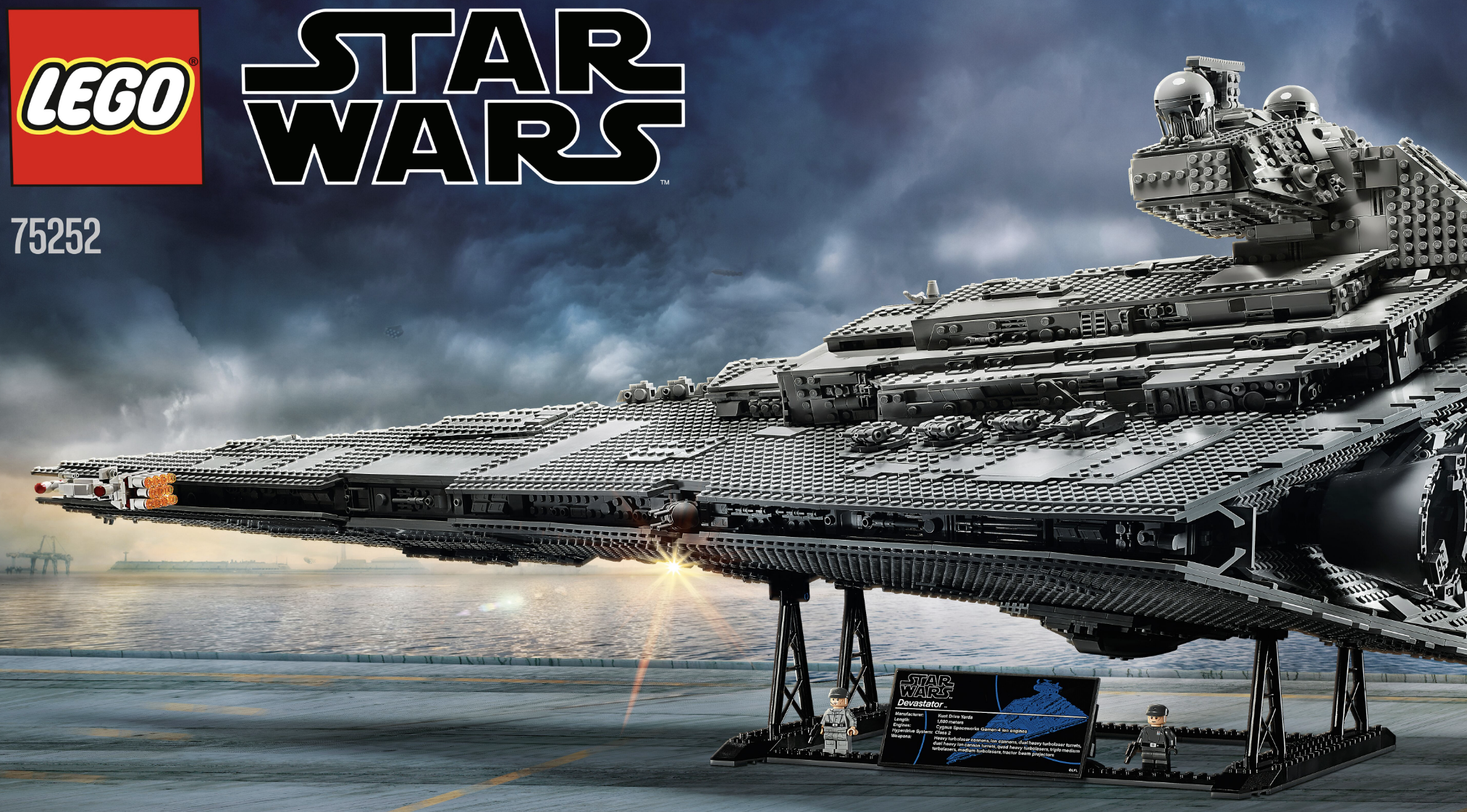 Un vaisseau Star Wars en Lego de plus 30 kilos !  Lego star wars, Imperial star  destroyers, Lego star wars sets