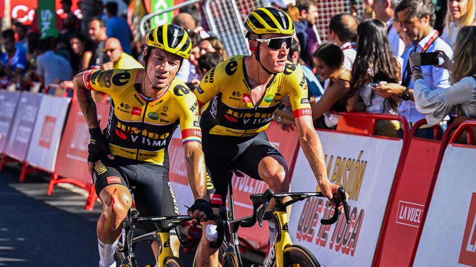 Vuelta a España: Primoz Roglic obligado a abandonar tras fuerte caída